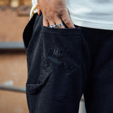 Black Carpenter Cargos