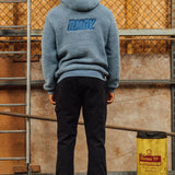 Petrol Tonal Sherpa Hoodie