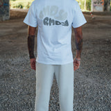 Moon Grey Bubble Straight Leg Joggers