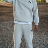 Moon Grey Bubble Hoodie