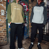 Khaki 2 Tone Sherpa 1/4 Zip