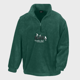 Dove RMDY. Bottle Green 1/4 Zip Fleece