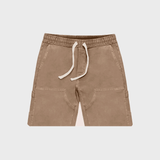 Brown Carpenter Denim Shorts