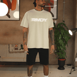 Cream Blurred RMDY. Graphic Tee
