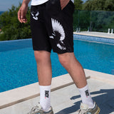 Dove Mesh Black Shorts