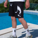 Dove Mesh Black Shorts