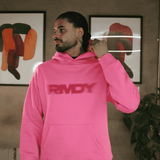 Pink Blurred RMDY. Graphic Hoodie