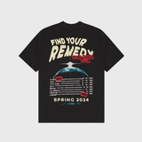 World Tour Graphic Tee Black