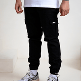 Black V4 Cargo Bottoms